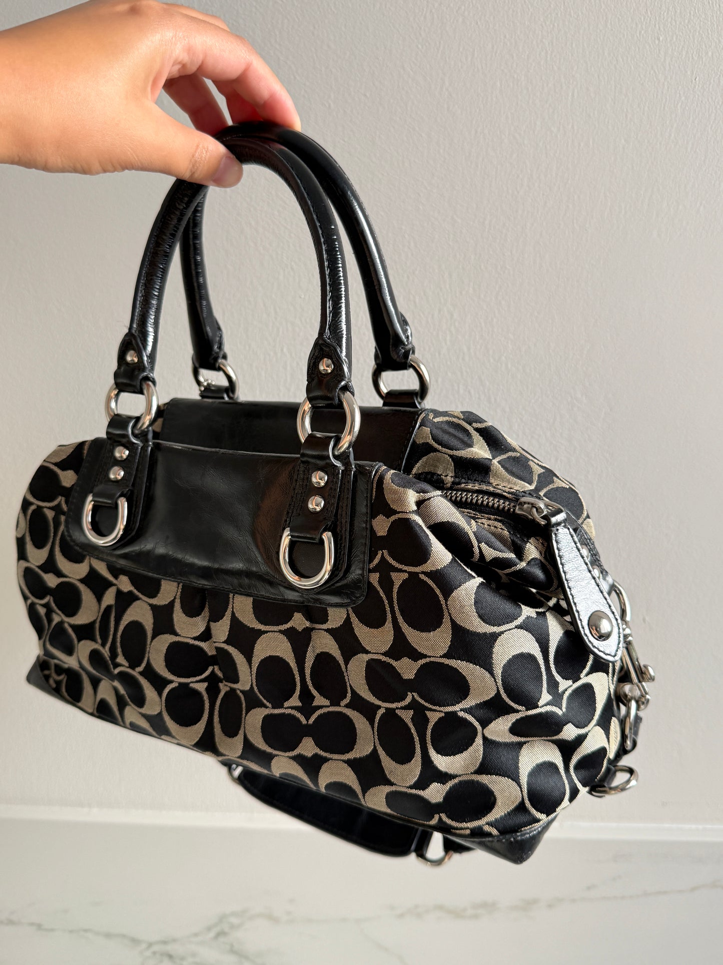 Coach Ashley Signature Satchel