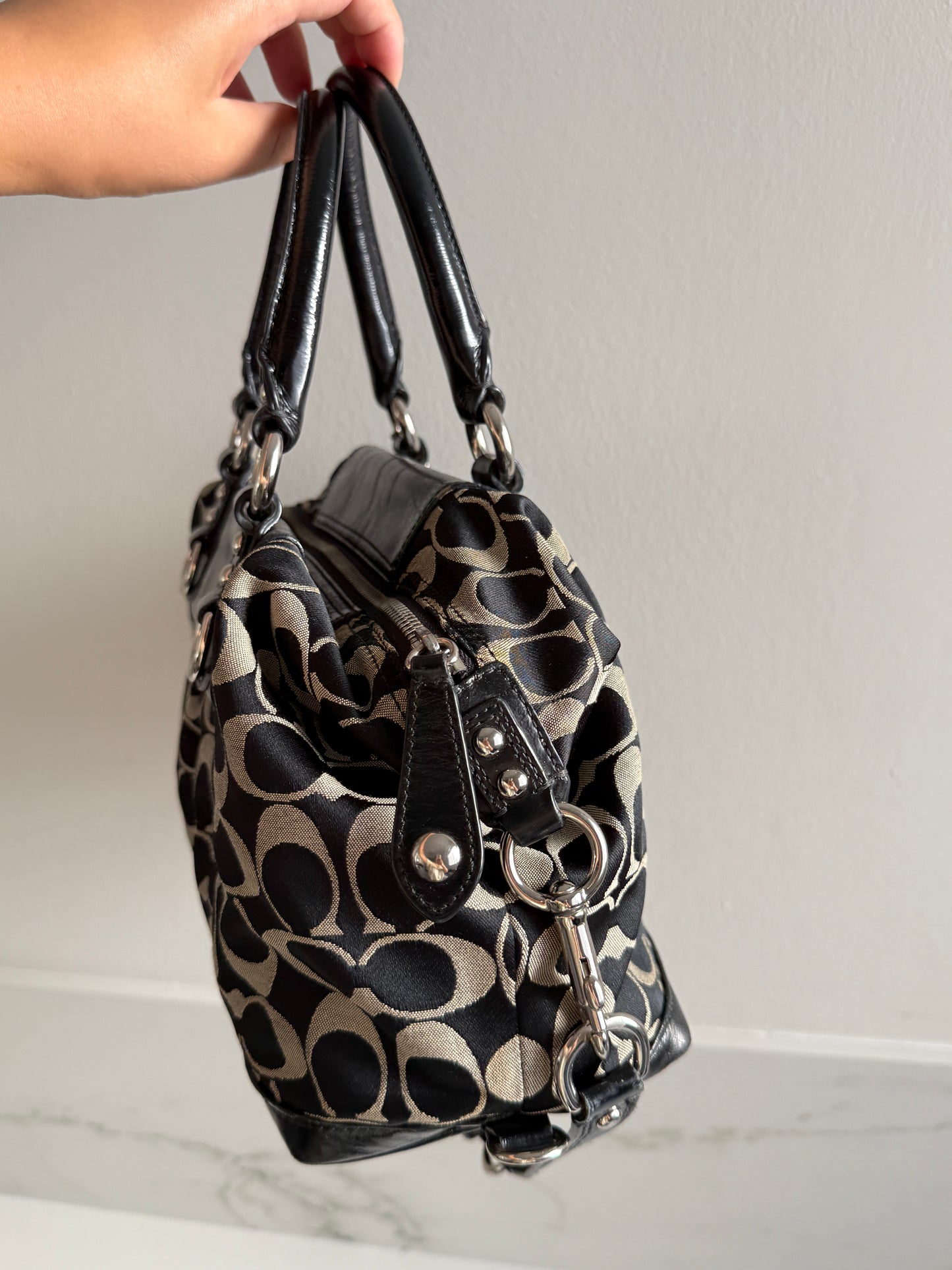Coach Ashley Signature Satchel