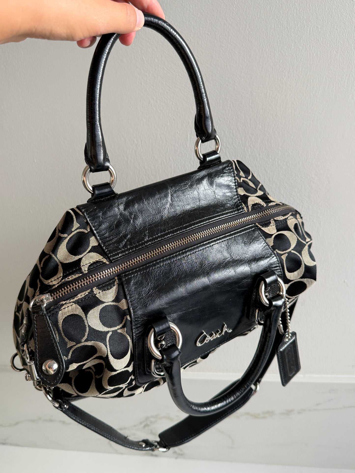 Coach Ashley Signature Satchel
