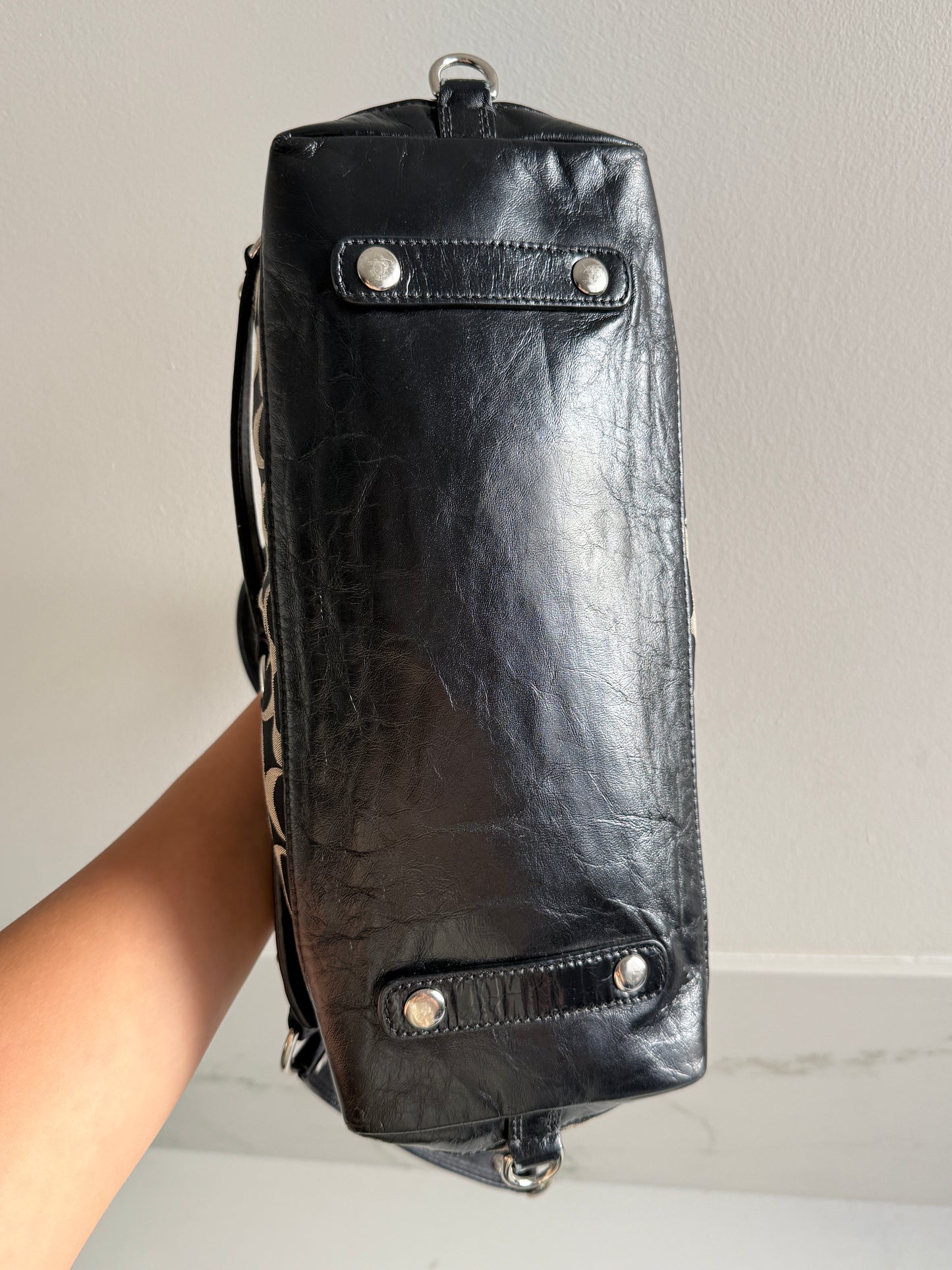 Coach Ashley Signature Satchel