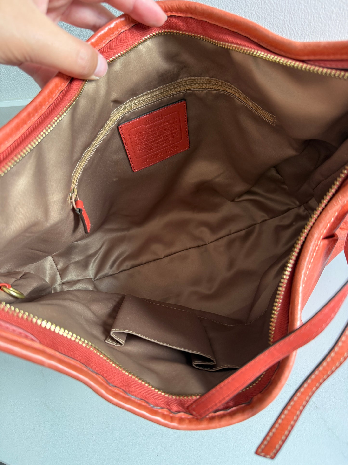Super Rare Coach Ergo Leather Shoulder Bag