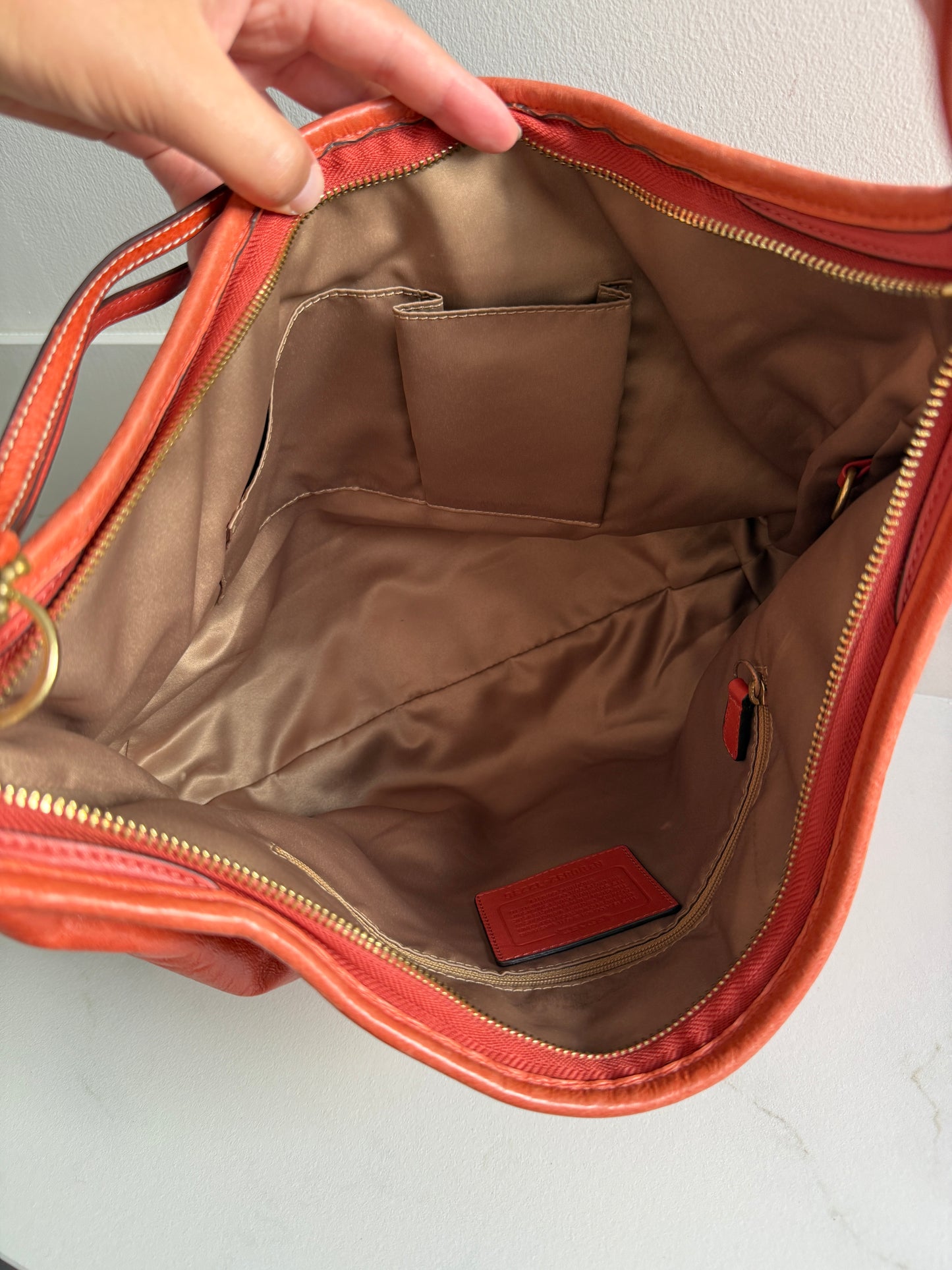 Super Rare Coach Ergo Leather Shoulder Bag
