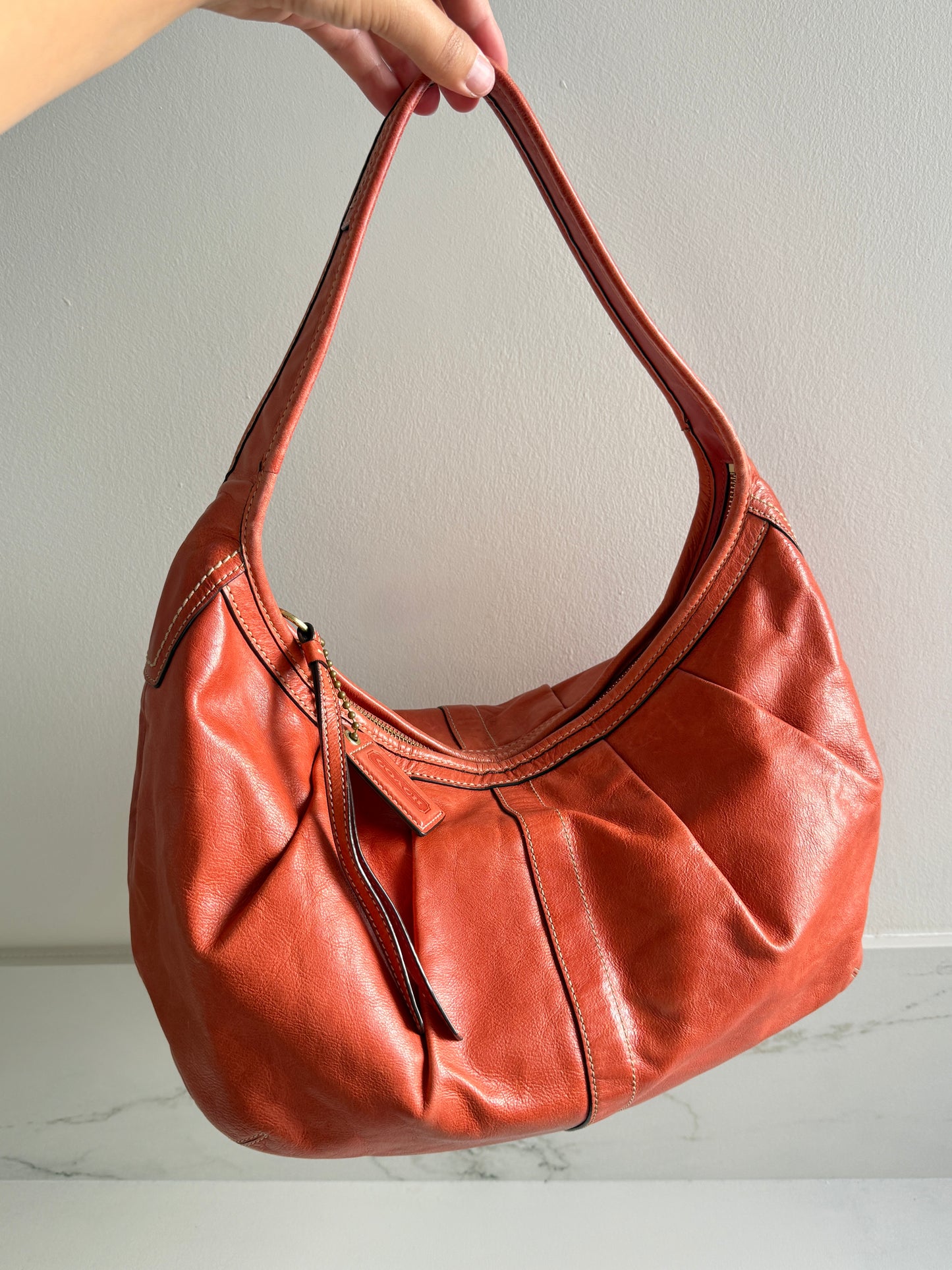 Super Rare Coach Ergo Leather Shoulder Bag