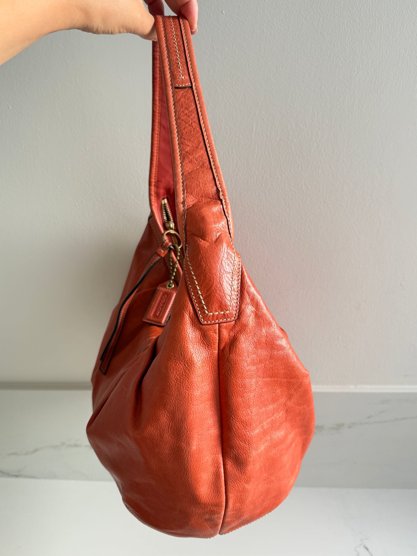 Super Rare Coach Ergo Leather Shoulder Bag