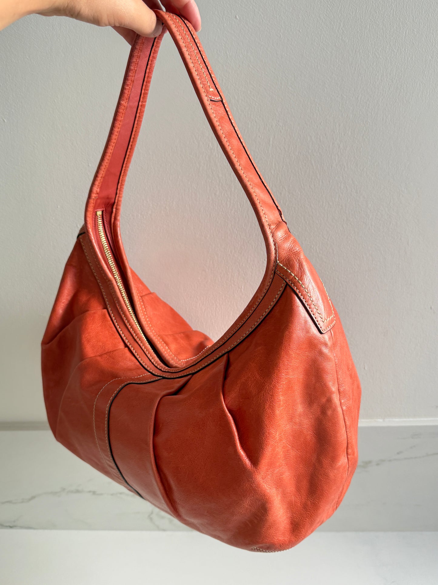 Super Rare Coach Ergo Leather Shoulder Bag