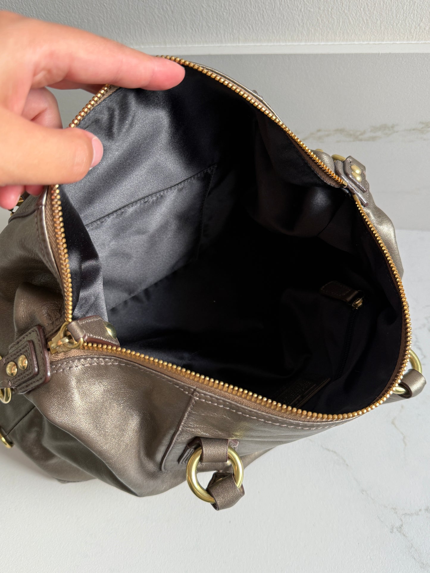Super Rare Coach Ashley Leather Satchel