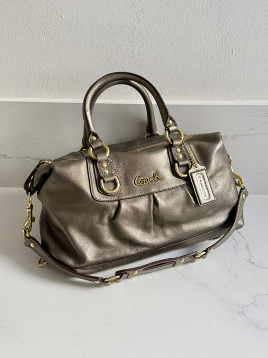 Super Rare Coach Ashley Leather Satchel