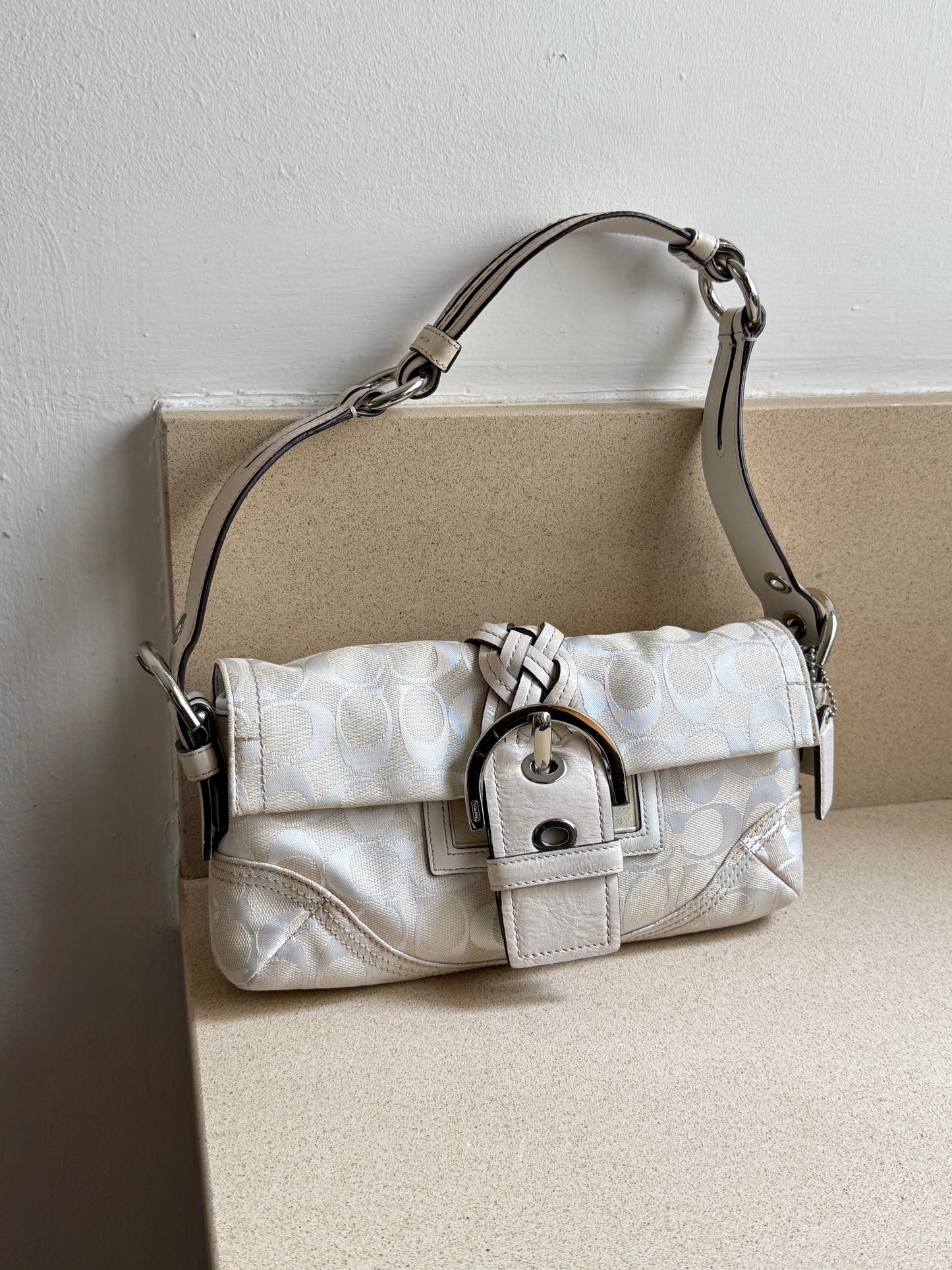 Super Rare Coach Soho Signature Shoulder Bag