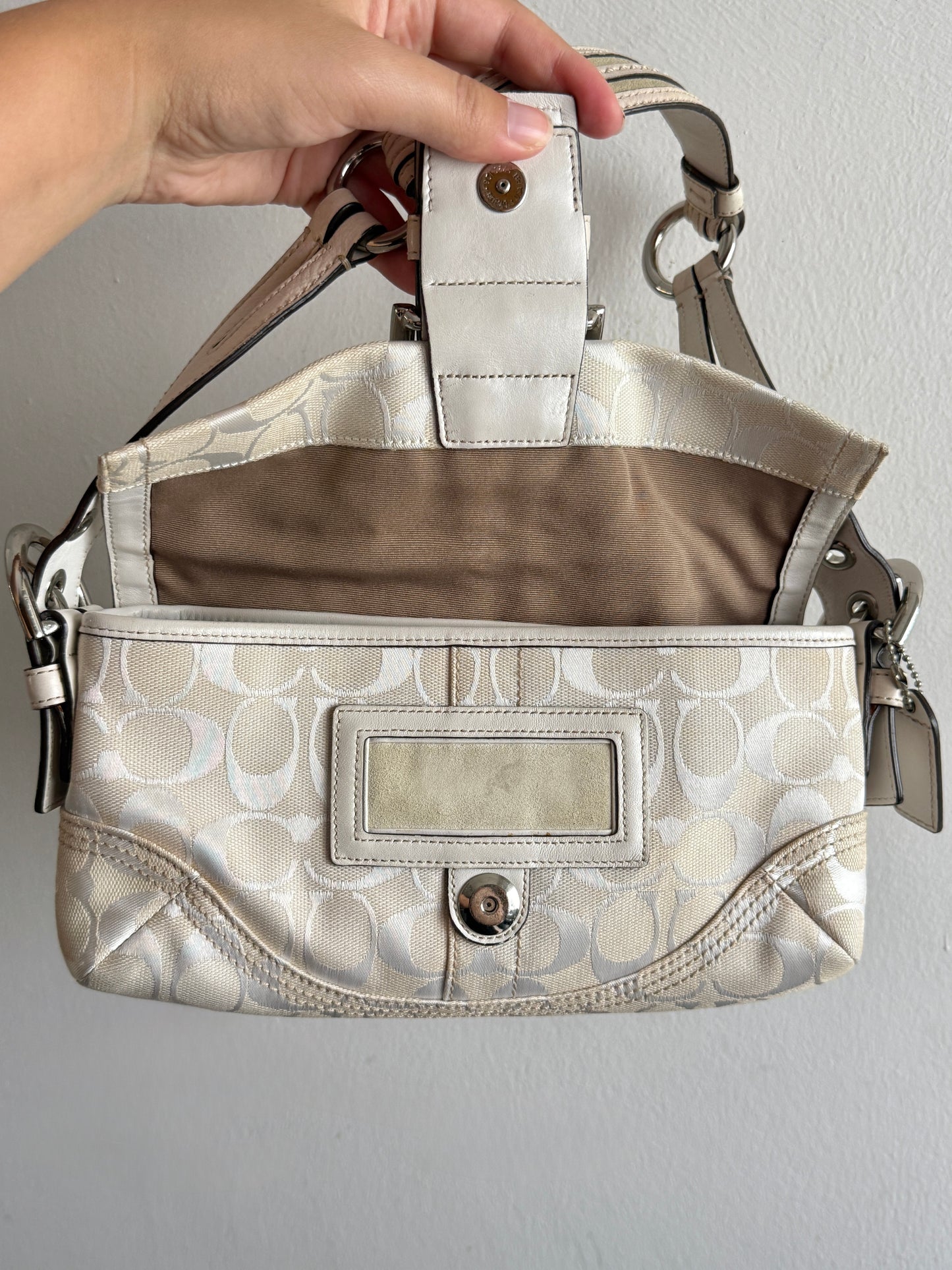 Super Rare Coach Soho Signature Shoulder Bag