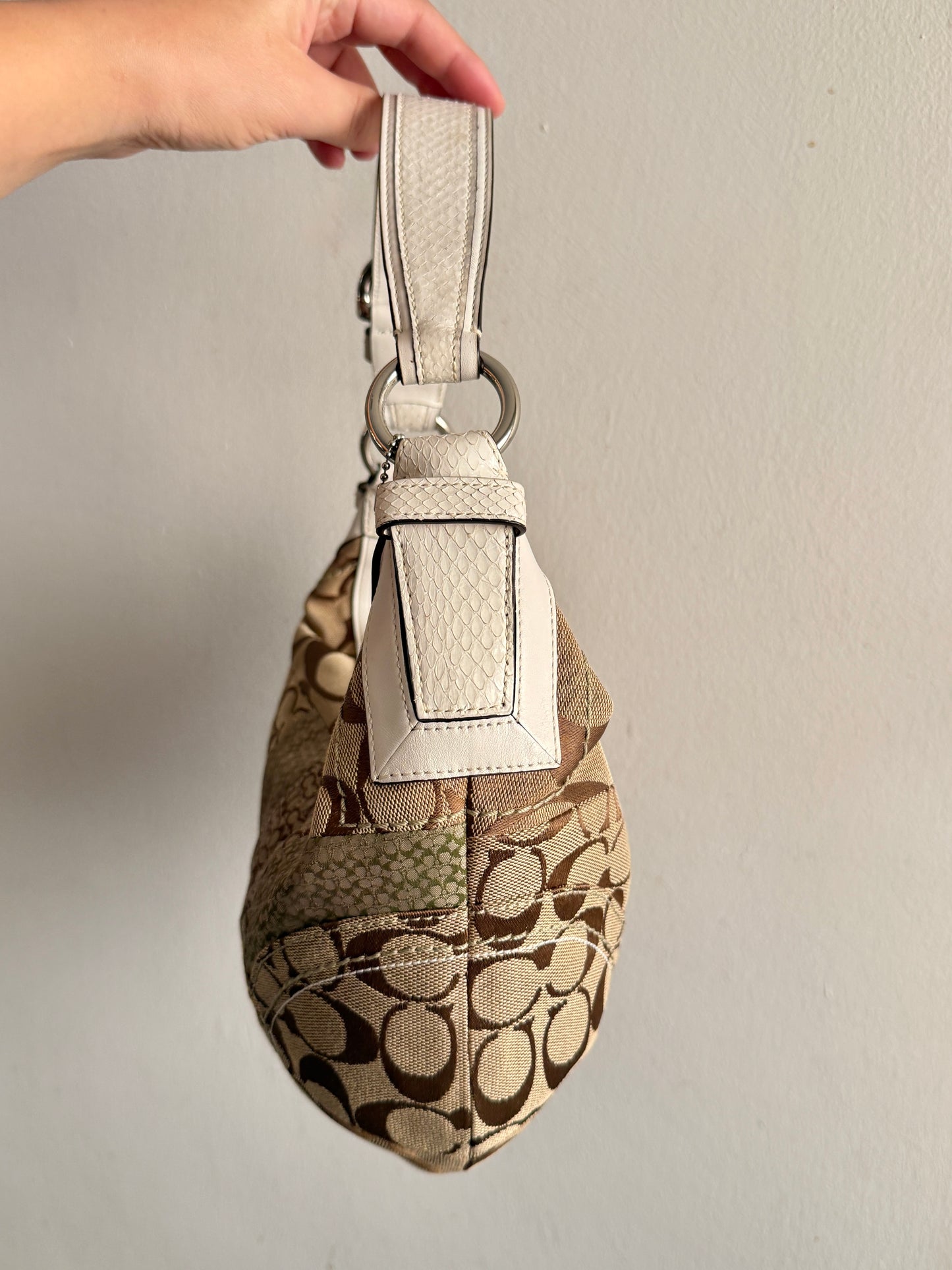 Super Rare Coach Soho Patchwork Signature Shoulder Bag