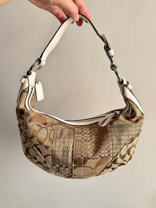 Super Rare Coach Soho Patchwork Signature Shoulder Bag