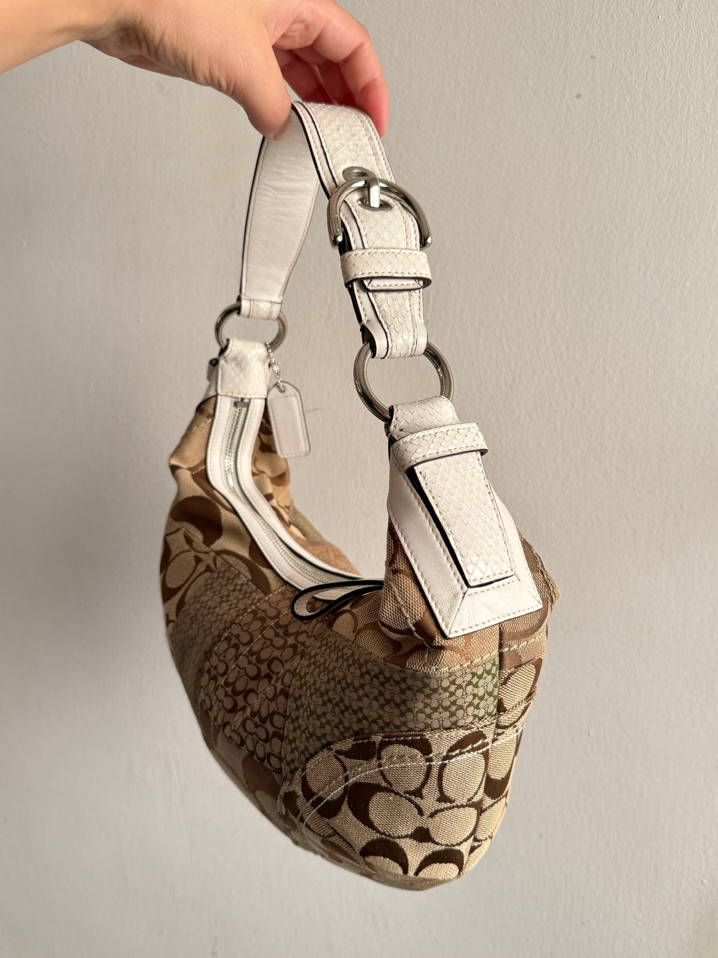 Super Rare Coach Soho Patchwork Signature Shoulder Bag