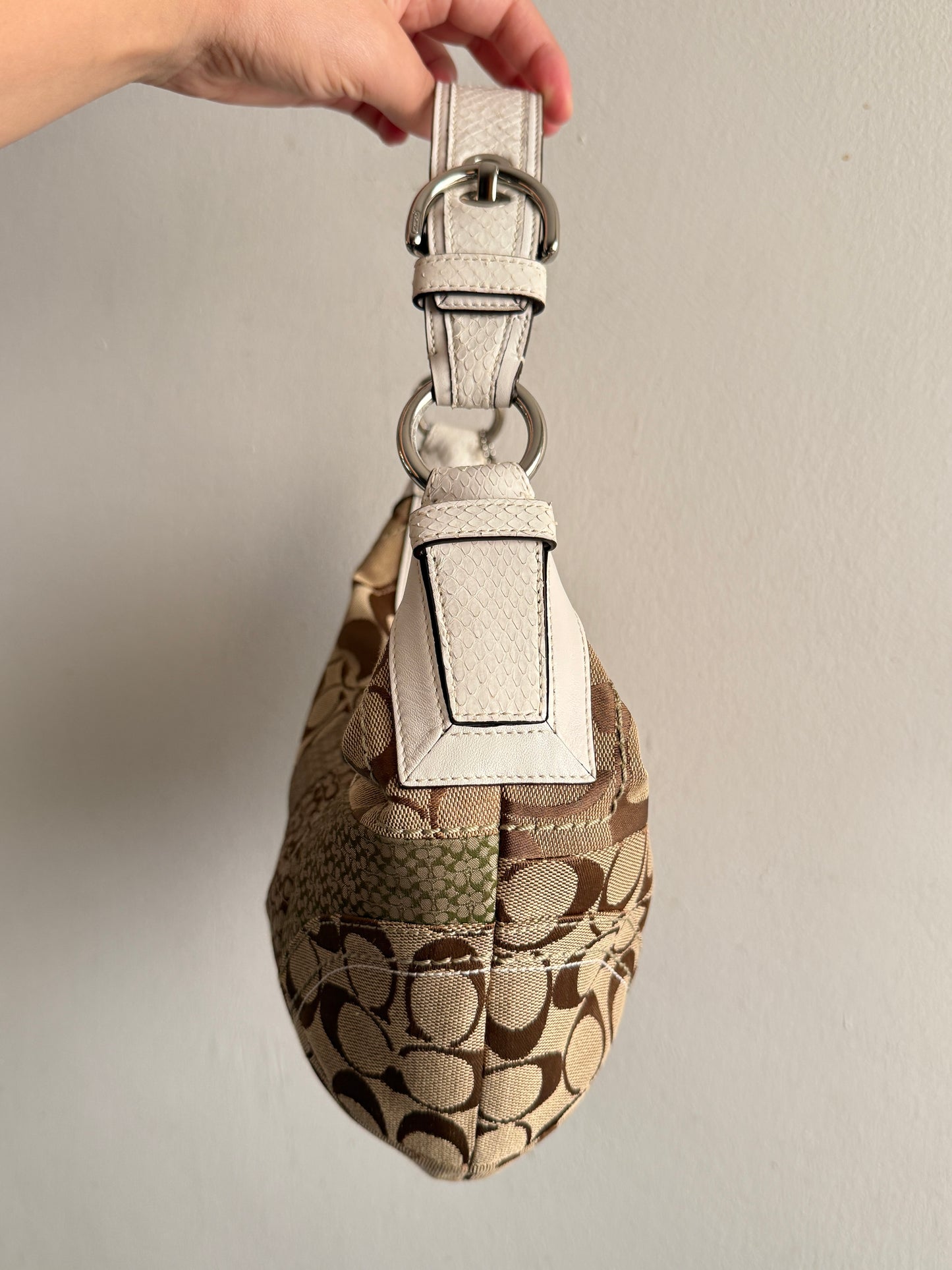 Super Rare Coach Soho Patchwork Signature Shoulder Bag