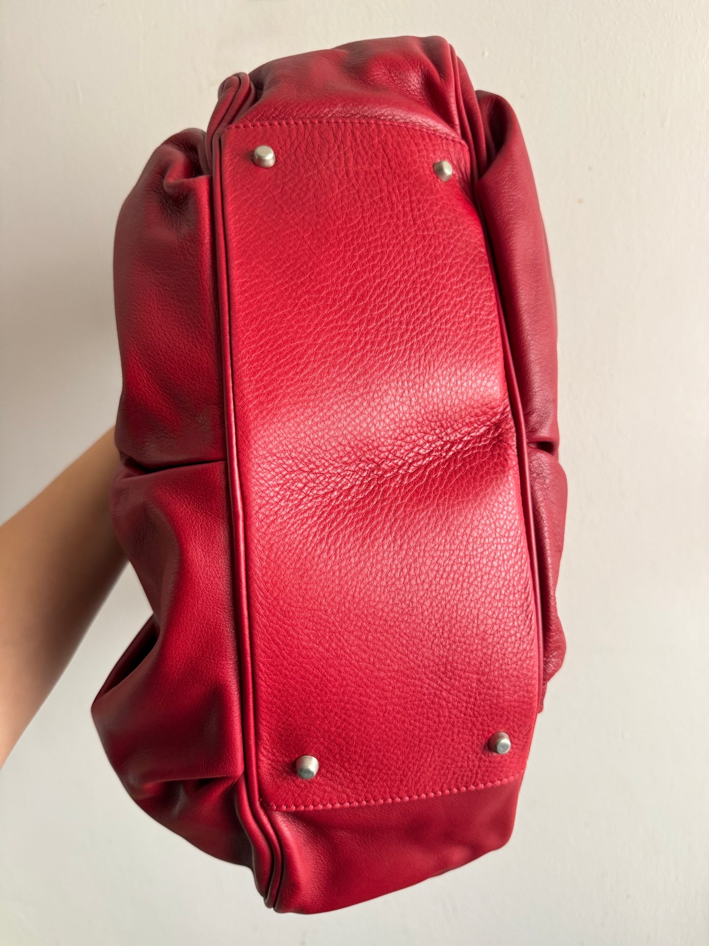 Rare Furla Leather Shoulder Bag