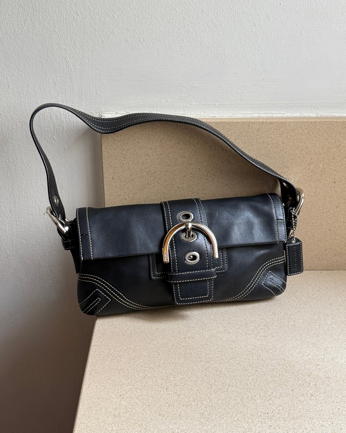 Rare Coach Soho Leather Shoulder Bag