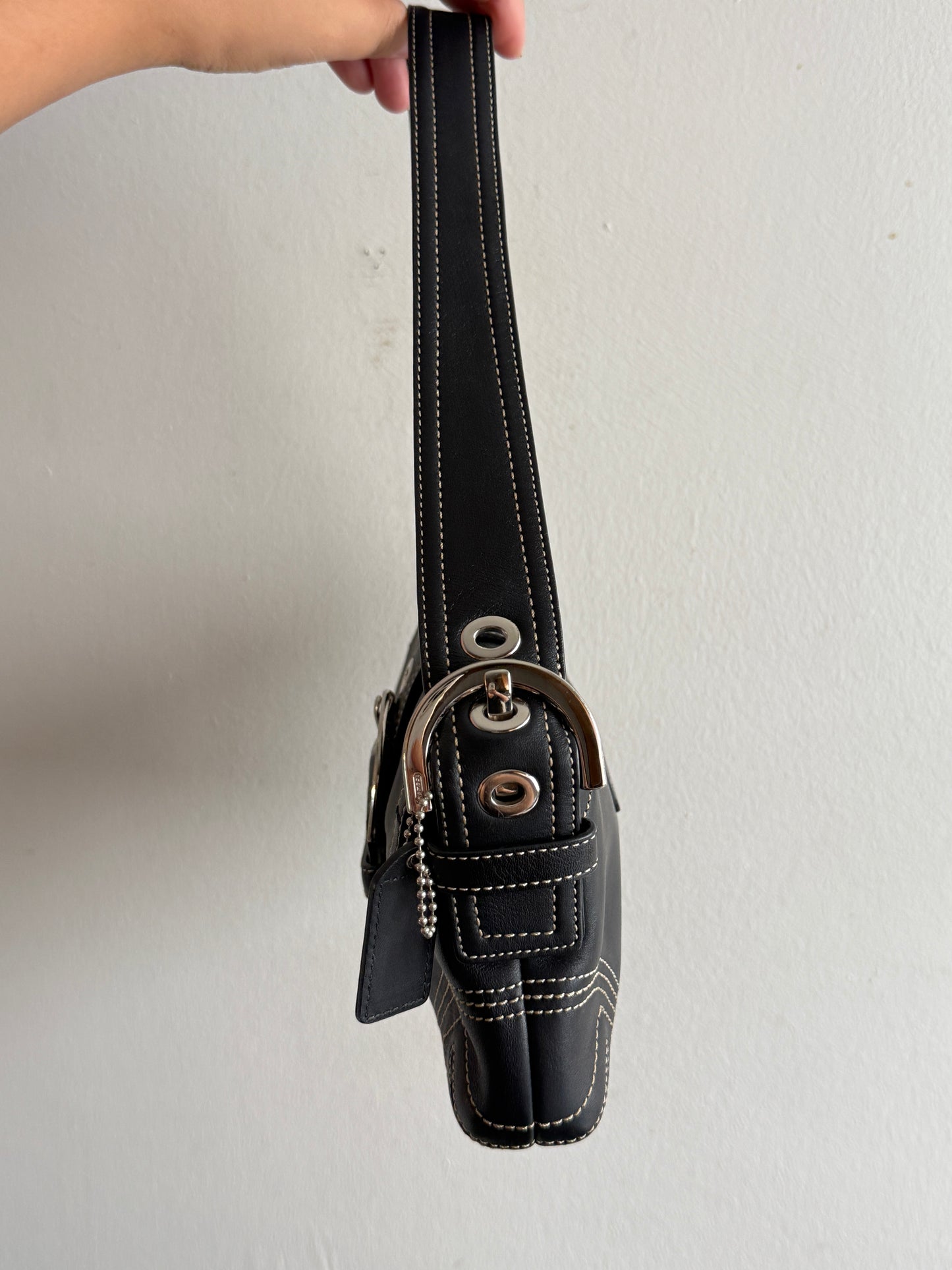 Rare Coach Soho Leather Shoulder Bag