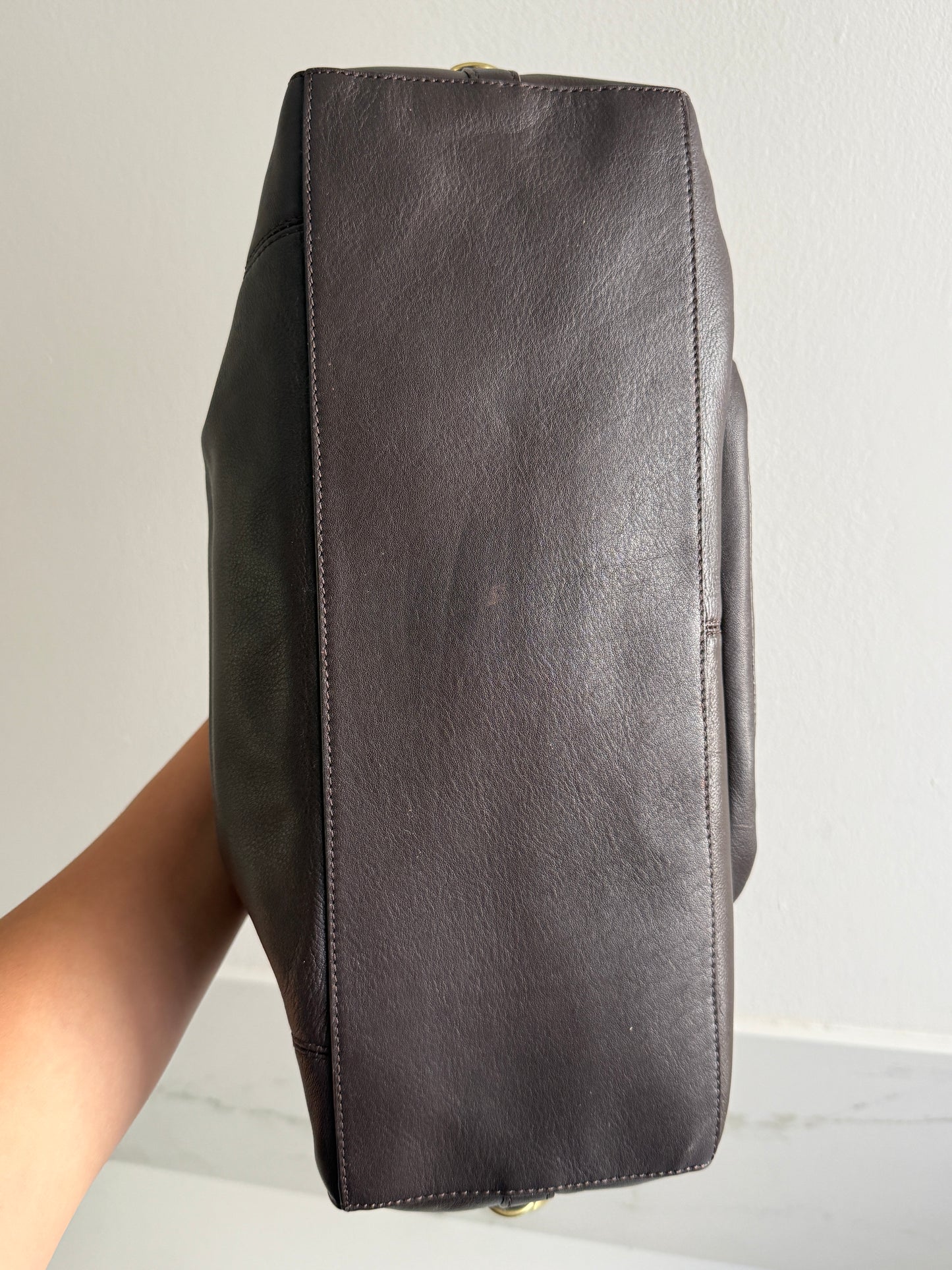 Rare Coach Campbell Leather Satchel