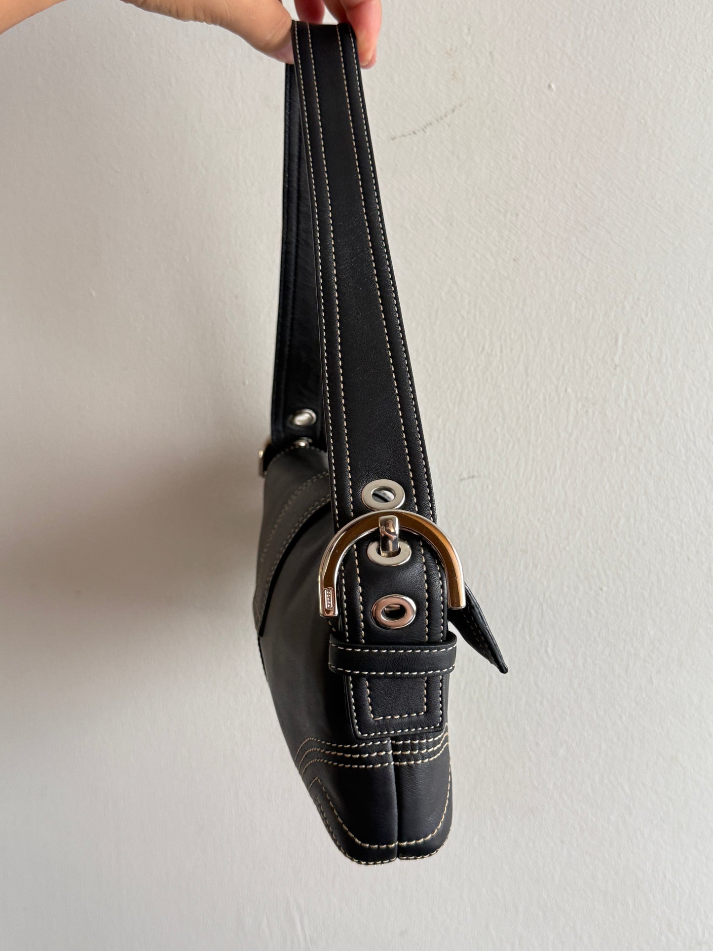 Rare Coach Soho Leather Shoulder Bag