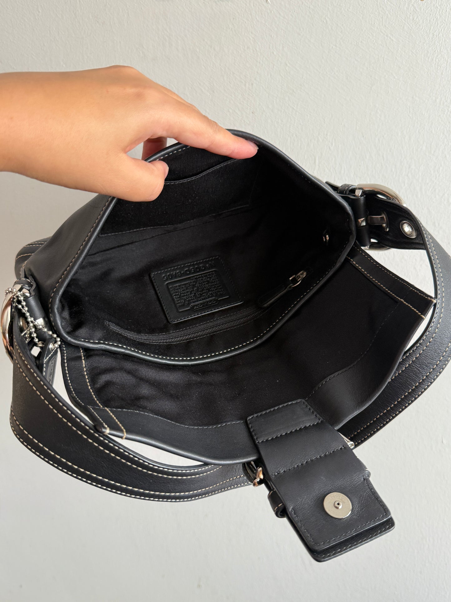 Rare Coach Soho Leather Shoulder Bag