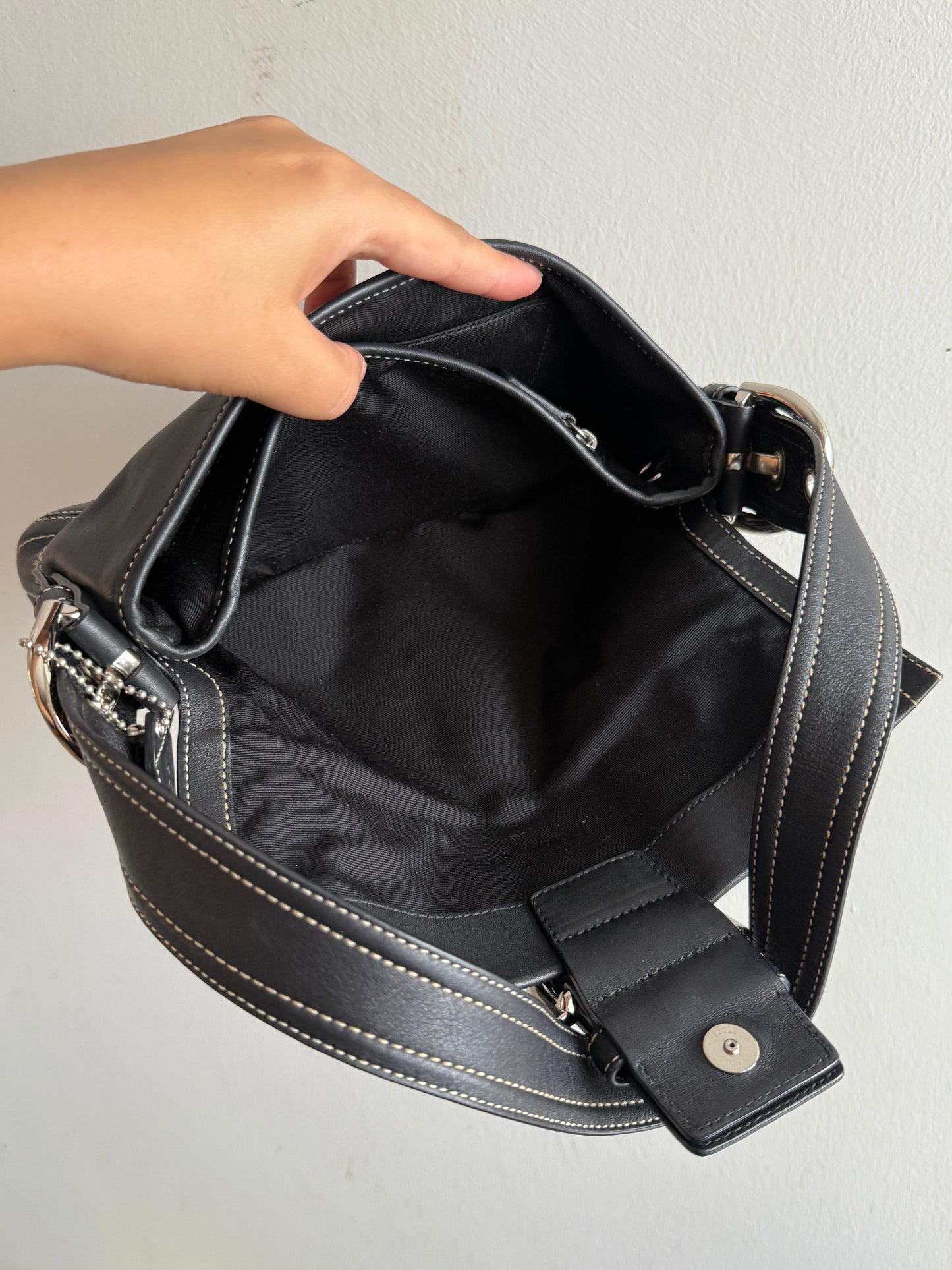 Rare Coach Soho Leather Shoulder Bag