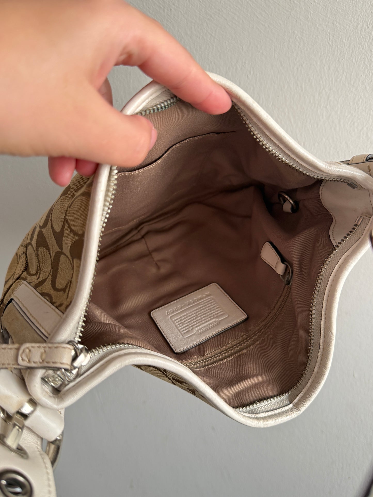 Rare Coach Soho Signature Shoulder Bag