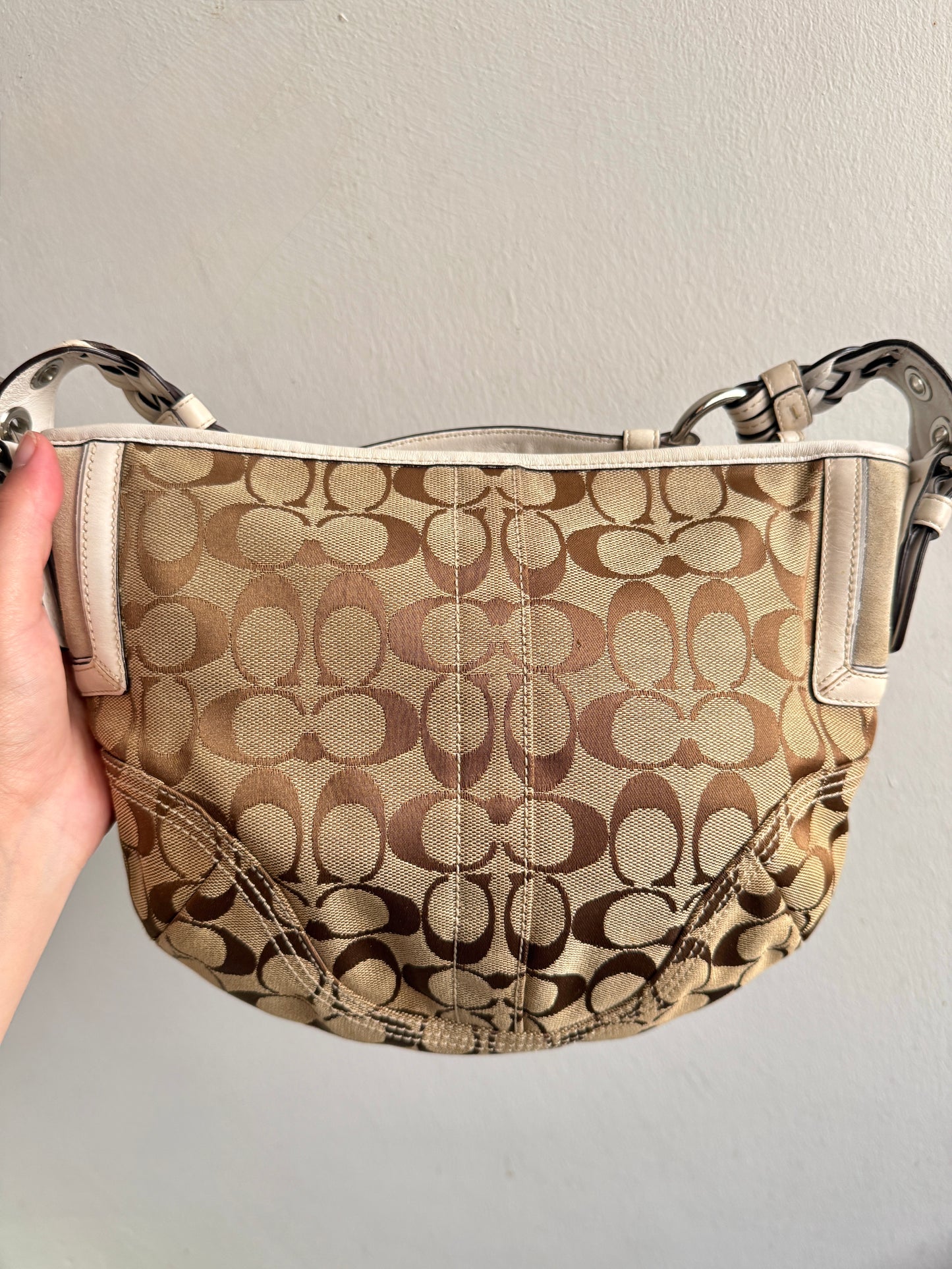 Rare Coach Soho Signature Shoulder Bag