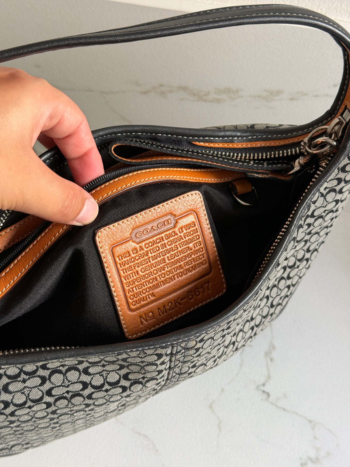 Coach Soho Hobo Signature Shoulder Bag